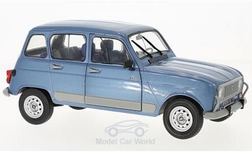 Modelauto Renault 4 L GTL Clan metallic blauw Air France 198 1/18 Solido