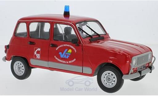 Modelauto Renault 4 L GTL Brandweer 1/18 Solido