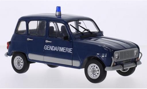 Modelauto Renault 4 GTL Gendarmerie 1978 politie (F) 1/18 Solido
