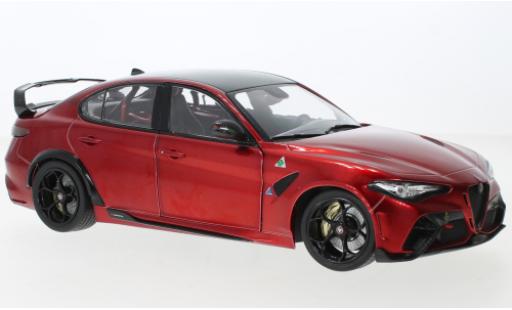 Modelauto Alfa Romeo Giulia gtam metallic rood 2021 1/18 Solido