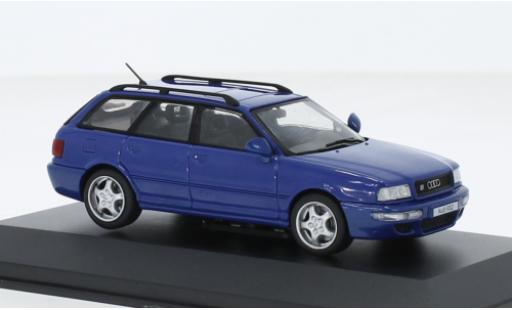 Modelauto Audi RS2 avant blauw 1995 1/43 Solido