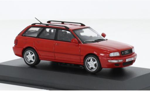 Modelauto Audi RS2 avant rood 1995 1/43 Solido