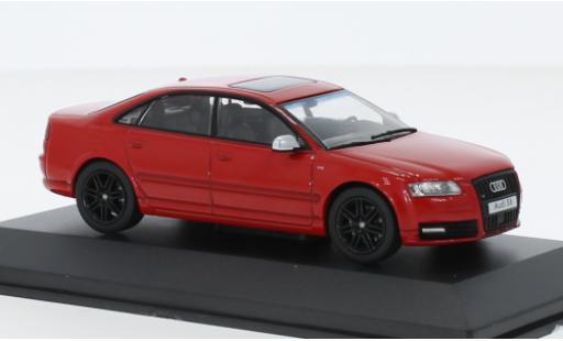 Modelauto Audi S8 berline (D3) rood 2019 1/43 Solido