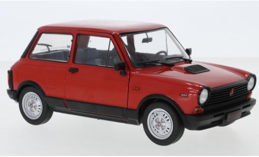Modelauto Autobianchi A112 abarth rood 1984 1/18 Solido