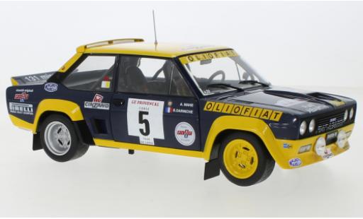 Modelauto Fiat 131 Abarth No.5 Olio Rally WM Tour de Corse 1977 1/18 Solido