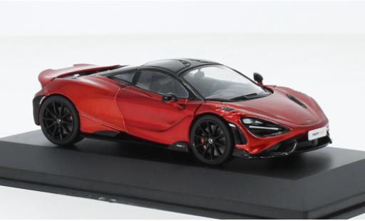Modelauto McLaren 765 Base LT metallic rood 1/43 Solido