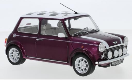 Modelauto Mini Cooper Base 1.3i Sport Pack metallic lila/D&Atilde;&copy;corer 1997 1/18 Solido