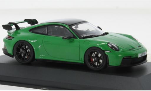 Modelauto Porsche 911 GT3 groen 1/43 Solido