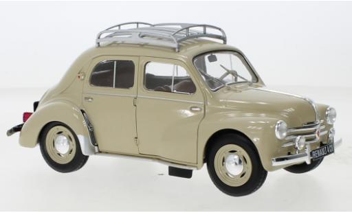Modelauto Renault 4CV Base Tourterelle beige 1956 1/18 Solido