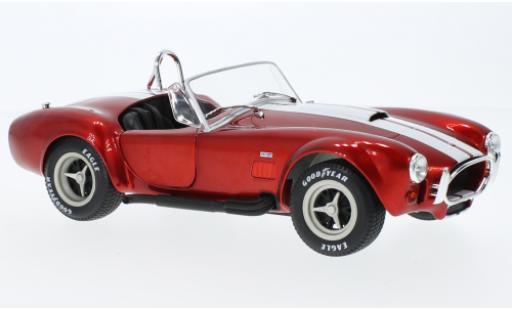 Modelauto Shelby Cobra 427 S/C metallic rood/wit 1965 1/18 Solido