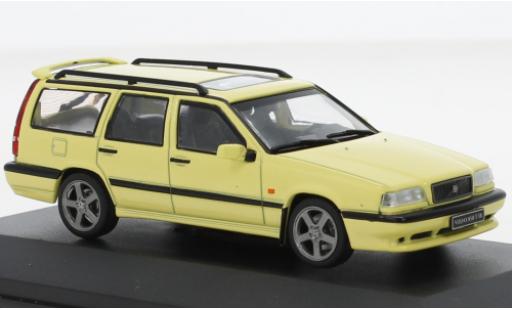 Modelauto Volvo 850 T5-R geel 1/43 Solido