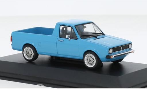 Modelauto Volkswagen Caddy Base (14D) blauw 1990 1/43 Solido
