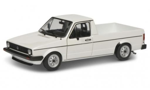 Modelauto Volkswagen Caddy MkI MK I wit 1982 1/18 Solido