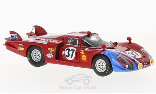 Modelauto Alfa Romeo 33.2 prototipo /2 No.37 24h Le Mans 1968 T.Pilette/R.Slotemaker 1/43 Spark
