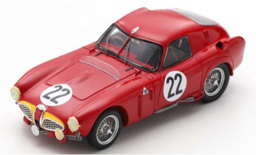 Modelauto Alfa Romeo 6C 3000 CM RHD No.22 SpA 24h Le Mans 1953 J.M.Fangio/O.Marimon 1/43 Spark