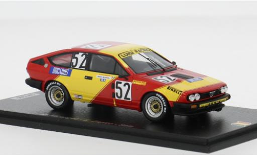 Modelauto Alfa Romeo Alfetta gtv V 6 24h Spa 1984 #52 1/43 Spark
