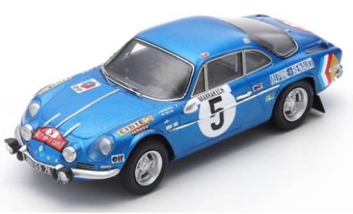 Modelauto Alpine A110 rallye No.5 Rally Monte Carlo 1971 J.Vinatier/P.du Pasquier 1/43 Spark