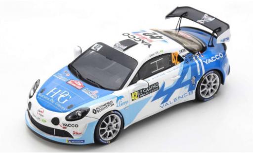 Modelauto Alpine A110 rgt Rally No.42 Team Bonneton Rally WM Rally Monte Carlo 2021 C.Robert/M.Duval 1/43 Spark