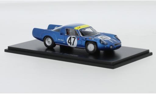 Modelauto Alpine A210 le mans No.47 24h 1967 J-C.Andruet/R.Bouharde 1/43 Spark