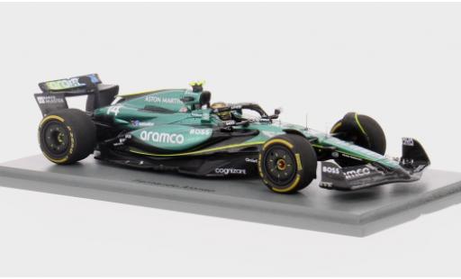 Modelauto Aston Martin AMR24 f1 4 GP Mexiko 2024 Aramco Team #14 1/43 Spark