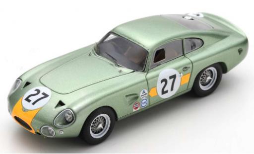 Modelauto Aston Martin DP214 course RHD No.27 2000km Daytona 1964 B.Hetreed/C.Kerrison 1/43 Spark