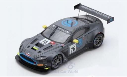 Modelauto Aston Martin V12 Vantage gt3 Vantage No.76 R-Motorsport 24h Spa 2018 M.Vaxiviere/J.Dennis/N.Thiim 1/43 Spark