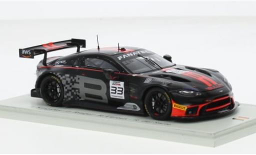 Modelauto Aston Martin Vantage gt3 AMR No.33 Bullitt Racing 24h Spa 2023 1/43 Spark