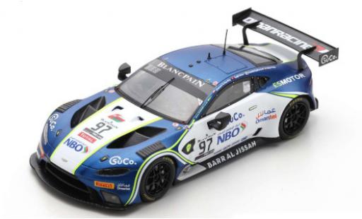 Modelauto Aston Martin Vantage s AMR GT3 No.97 Oman Racing with TF-Sport 24h Spa 2019 .Yoluc/A.Al Harthy/C.Eastwood/N.Thiim 1/43 Spark