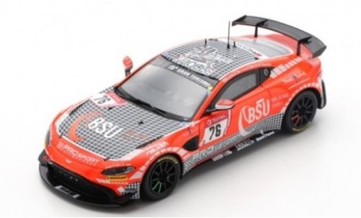 Modelauto Aston Martin V8 Vantage GT4 gt4 AMR No.76 Prosport-Performance GmbH 24h N&Atilde;&frac14;rburgring 2019 C.Breuer/K.van Berlo/A.Mies/M.D.Ortmann 1/43 Spark