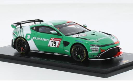 Modelauto Aston Martin V8 Vantage GT4 gt4 Vantage AMR No.79 PROsport-Racing 24h N&Atilde;&frac14;rburgring 2023 1/43 Spark