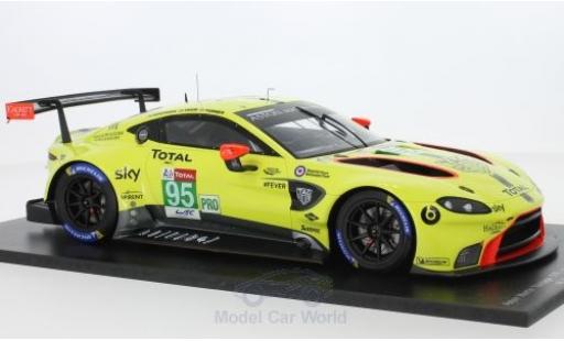 Modelauto Aston Martin Vantage gte No.95 Racing 24h Le Mans 2018 M.Sorensen/N.Thiim/D.Turner 1/18 Spark