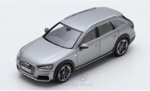 Modelauto Audi A4 allroad quattro grijs 2016 1/43 Spark