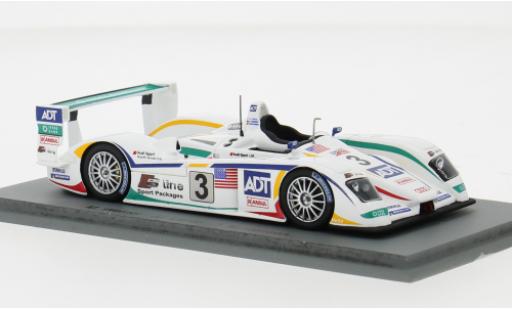 Modelauto Audi R8 LMP course 24h Le Mans 2005 #3 1/43 Spark
