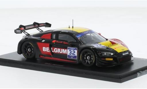 Modelauto Audi R8 gt LMS GT3 No.32 Team Belgium FIA Motorsport Games Sprint Cup Paul Ricard 2022 1/43 Spark