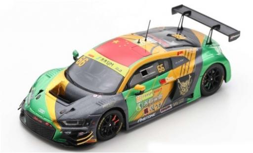 Modelauto Audi R8 gt LMS GT3 No.66 Sport Asia Team TSRT Fia World Cup Macau 2019 W.Chen 1/43 Spark
