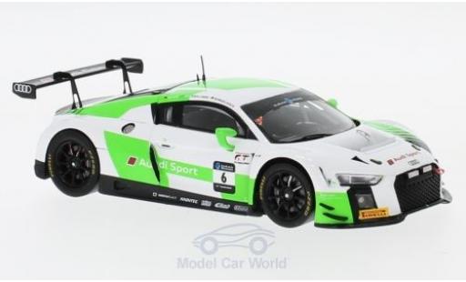 Modelauto Audi R8 lms No.6 Sport Team Absolute Racing 10H Suzuka 2018 C.Haase/M.Winkelhock/K.van der Linde 1/43 Spark