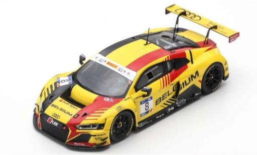 Modelauto Audi R8 gt LMS No.8 Belgian Club Team WRT FIA Nations Cup Bahrain 2018 Team Belgium M.Den Tandt/C.Weerts 1/43 Spark
