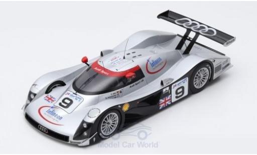 Modelauto Audi R8C s tronic C No.9 Sport UK 24h Le Mans 1999 .Johansson/.Ortelli/C.Abt 1/43 Spark