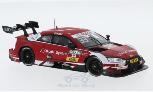 Modelauto Audi RS5 dtm RS 5 No.33 Sport Team Rosberg N&Atilde;&frac14;rburgring 2018 R.Rast 1/43 Spark