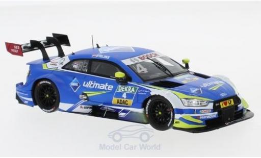 Modelauto Audi RS5 dtm RS 5 No.4 Sport Team Abt Sportline Hockenheim 2018 R.Frijns 1/43 Spark