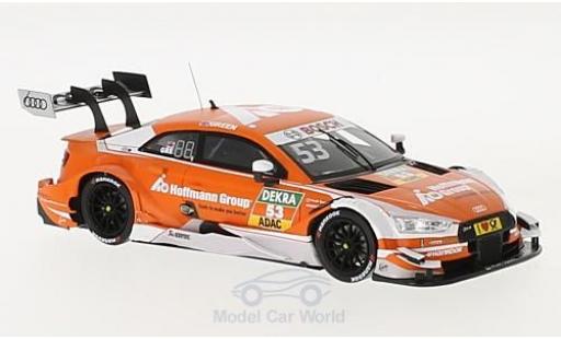 Modelauto Audi RS5 dtm RS 5 No.53 Sport Team Rosberg Hoffmann Group 2017 J.Green 1/43 Spark