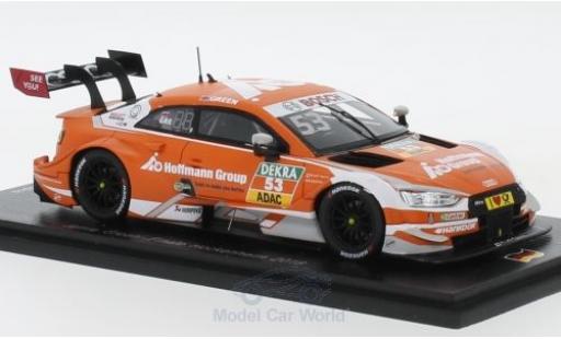 Modelauto Audi RS5 dtm RS 5 No.53 Sport Team Rosberg Hoffmann Group Hockenheim 2018 J.Green 1/43 Spark