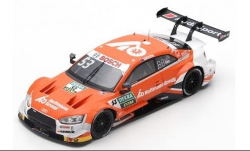 Modelauto Audi RS5 dtm RS 5 No.53 Sport Team Rosberg Hoffmann Group 2019 J.Green 1/43 Spark