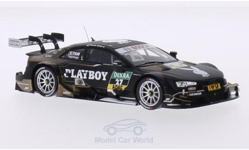 Modelauto Audi RS5 dtm No.27 Sport Team Abt Sportsline Playboy 2015 A.Tambay 1/43 Spark