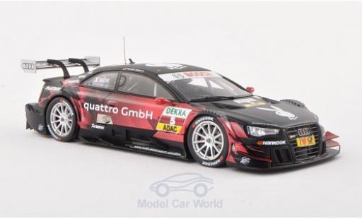 Modelauto Audi RS5 dtm No.5 Sport Team Rosberg Playboy -Saison 2013 E.Mortara 1/43 Spark