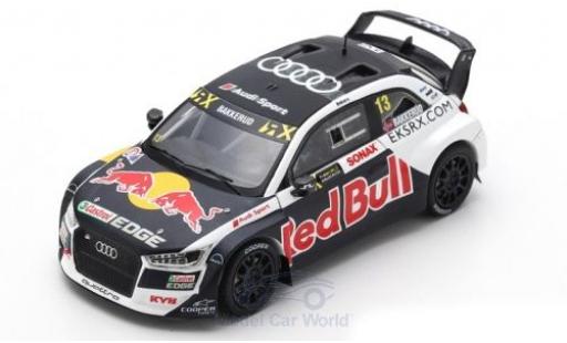 Modelauto Audi S1 rallycross EKS RX quattro No.13 EKS Sport Red Bull World RX Gro&Atilde;�britannien 2018 A.Bakkerud 1/43 Spark