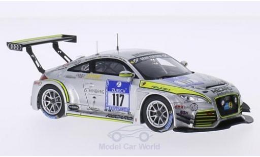 Modelauto Audi TT rs No.117 Scuderia Colonia e.V. 24h N&Atilde;&frac14;rburgring 2015 M.Wasel/T.Wasel/M.L&Atilde;&para;hnert/E.Deegener 1/43 Spark