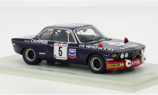 Modelauto Bmw 3.0 CSi No.5 24h Spa 1975 1/43 Spark