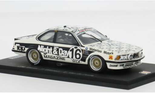 Modelauto Bmw 635 CSi 24h Spa 1986 #16 1/43 Spark