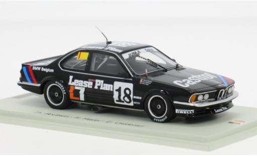 Modelauto Bmw 635 CSi 24h Spa 1986 #18 1/43 Spark